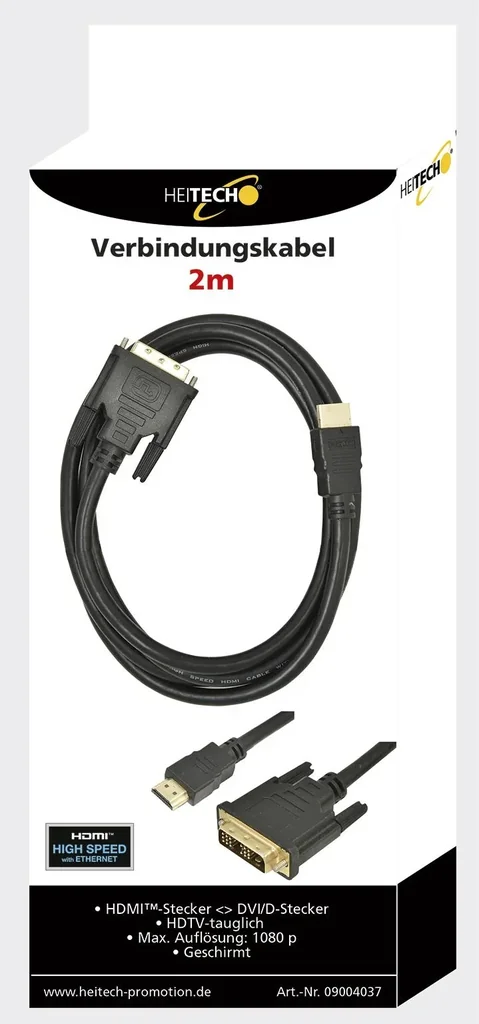 Verbindungskabel HDMI-DVI-D