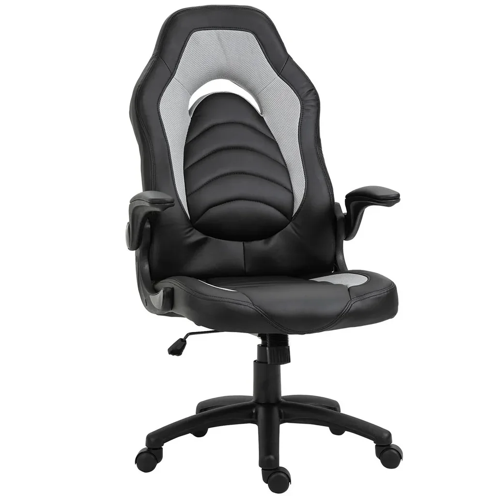 Gaming-Stuhl Schreibtischstuhl Bürostuhl Chefsessel PU-Leder
