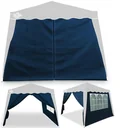 Seitenwand für Faltpavillon Capri 2x blau
