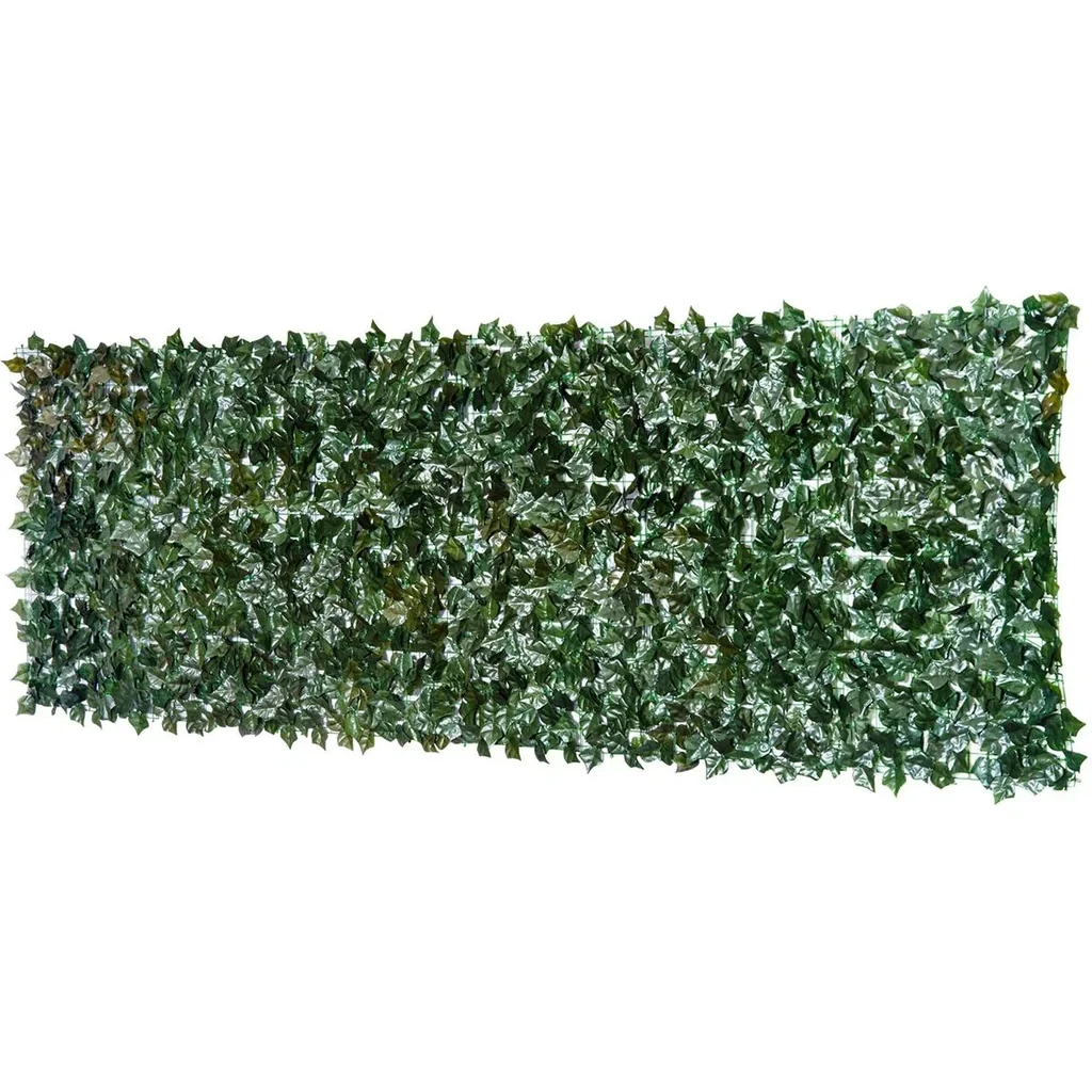Künstliche Hecke als Sichtschutz dunkelgrün