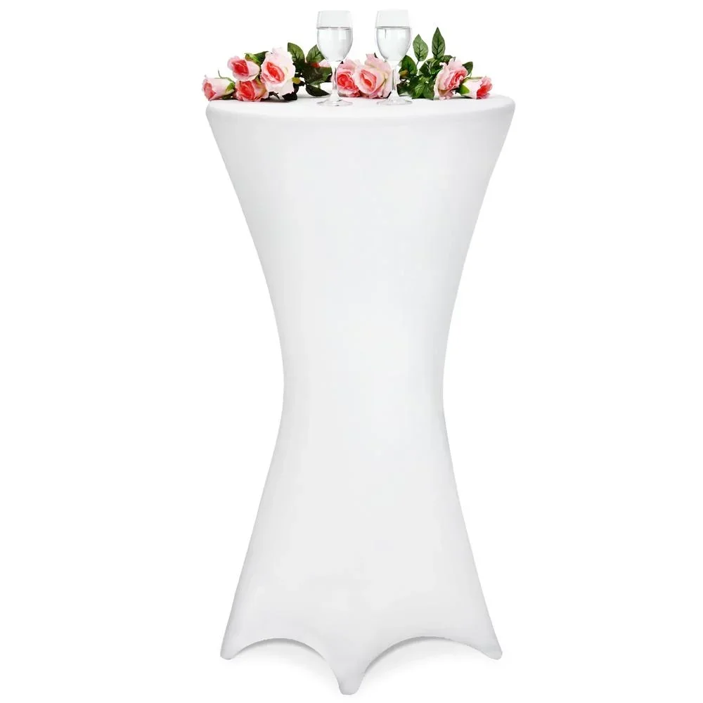 Tischdecke weiß Ø80cm
