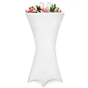 Tischdecke weiß Ø80cm