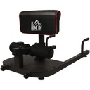 Kniebeugentrainer Beintrainer 3 in 1 Trainer verstellbar rollbar bis 120 kg Schwarz