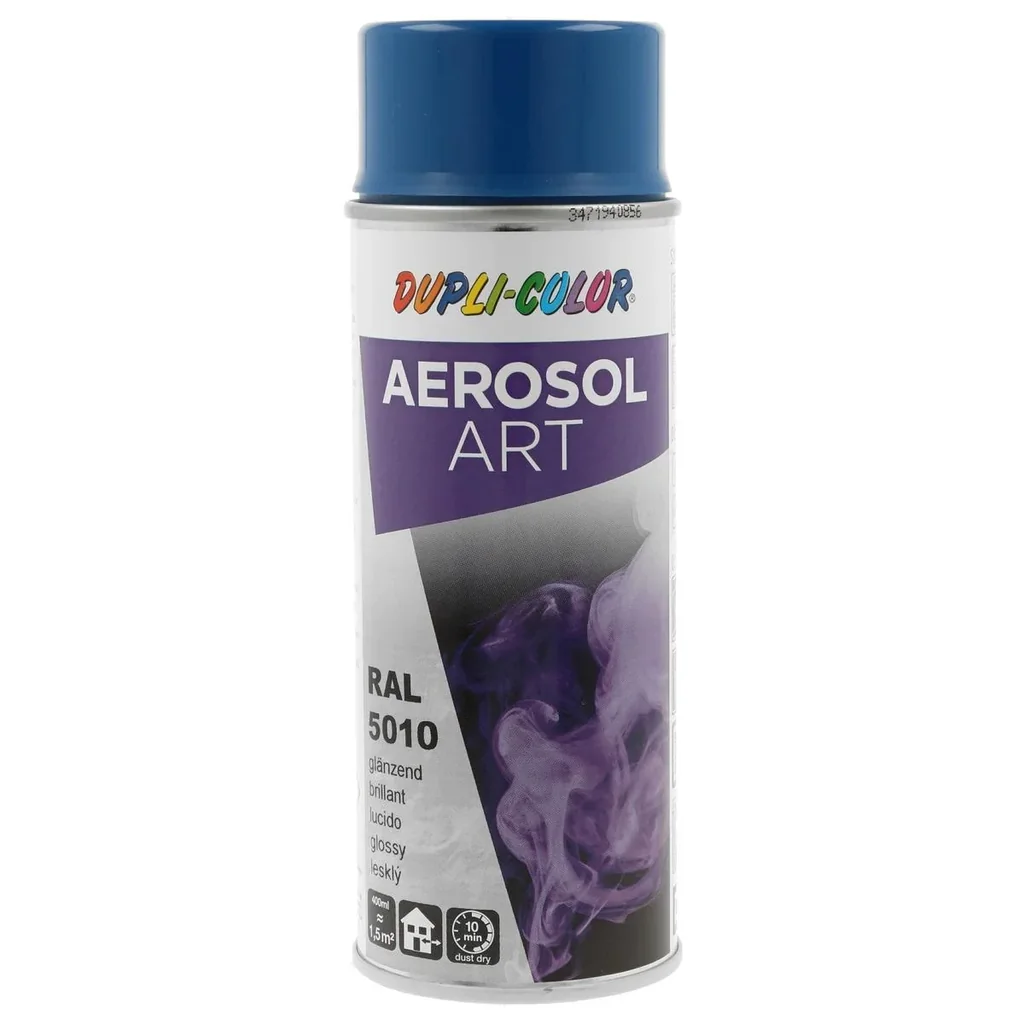 Sprühdose "Aerosol Art", RAL 5010, Enzianblau, glänzend, 400 ml
