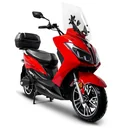 Maximus MX2-45 - 45 Km/h, 60V-32,5Ah Lithium Akku 3000W , 2 Personen Zulassung , mit Topcase