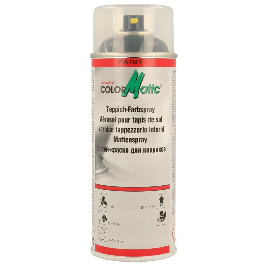 1-Komponenten Teppich-Farbspray, Farbe anthrazit, 400 ml