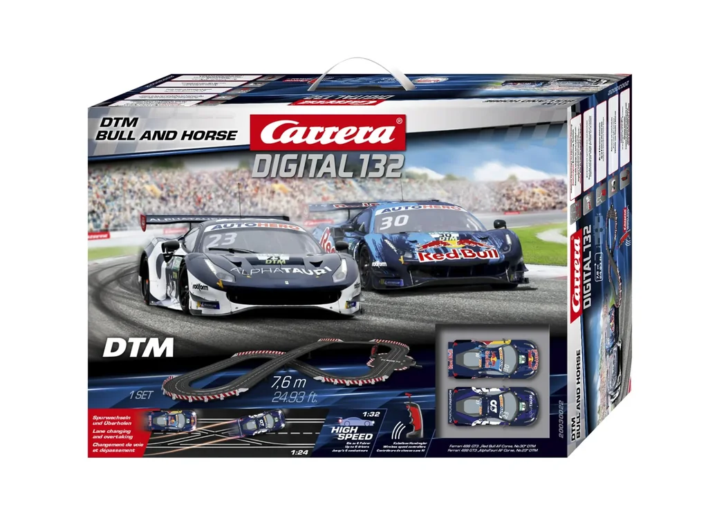 Digital 132 Rennbahn DTM Bull and Horse"DTM Bull and Horse"DTM Bull and Horse"CARRERA DIGITAL