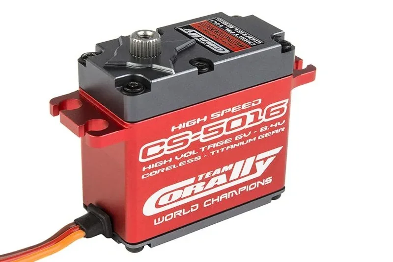 High Speed Servo CS-5016 - High Voltage - Glockenankermotor - Titan Zahnräder - Kugelgelagert - Aluminium Gehäuse