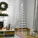 LED Spiralbaum Weihnachtsbaum mit 135 Mini-Lichtern Christbaum Lichterbaum