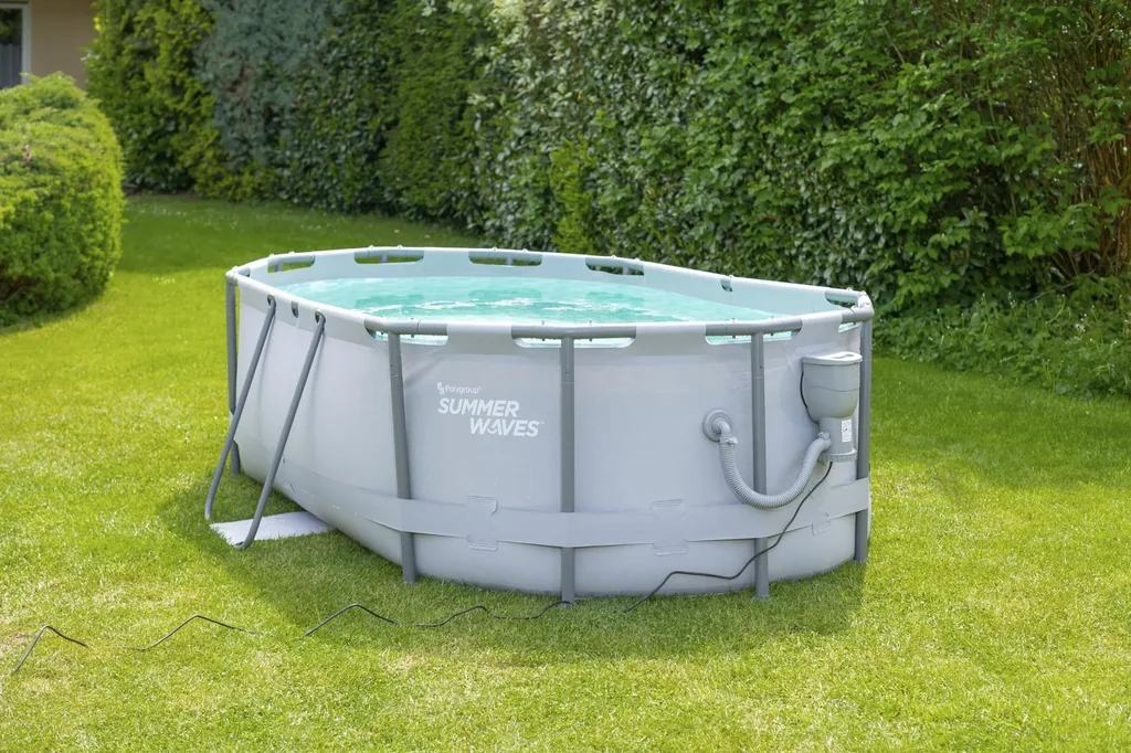 Active Frame Pool 300 x 200 x 84 cm anthrazit