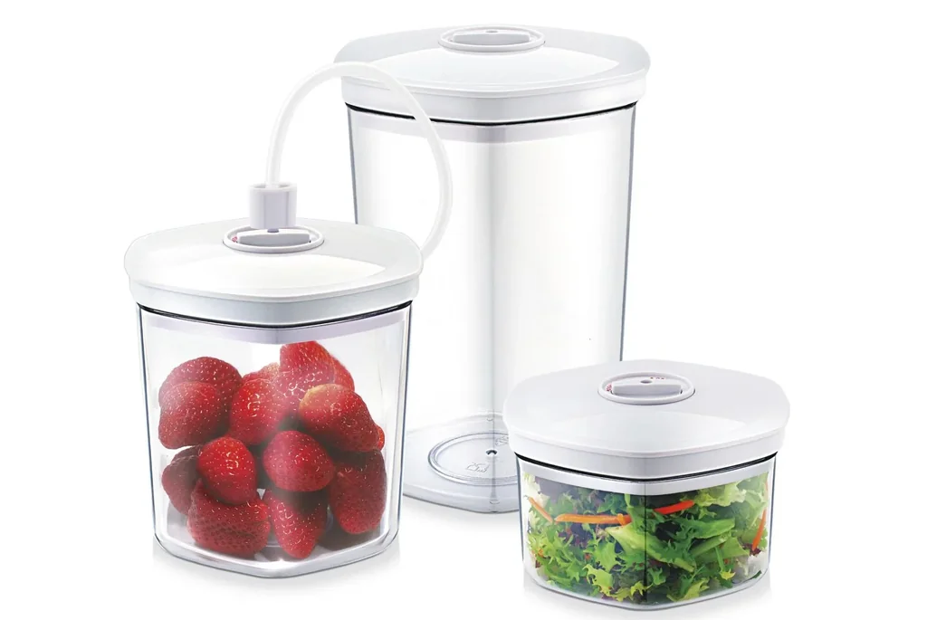 Vakuum-Behälter-Set, 4-teilig