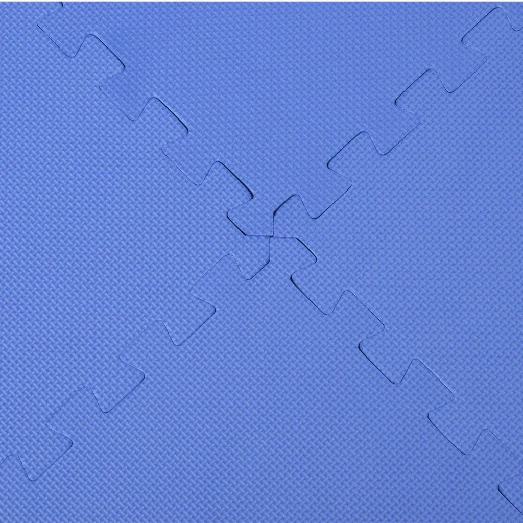 8 tlg Puzzlematte Spielmatte Bodenmatte Turnmatte EVA blau