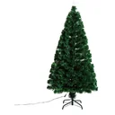 Weihnachtsbaum Christbaum Lichtfaser 150cm Grün
