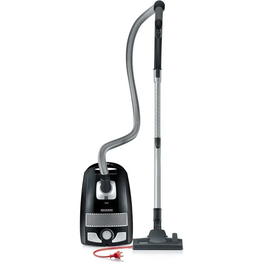 Staubsauger mit Beutel - 700 Watt - Schwarz