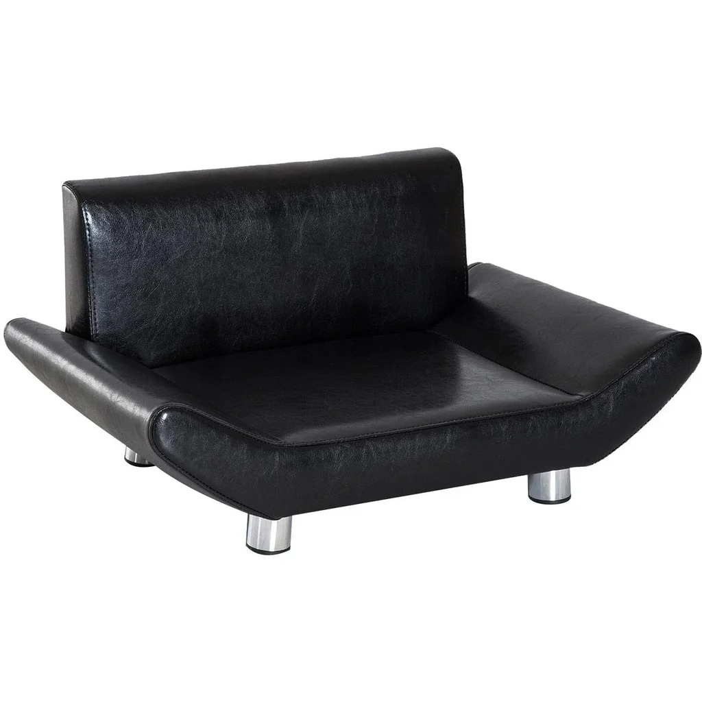 Haustiersofa Hundematte Hundebett Haustierbett Hundecouch Schwarz