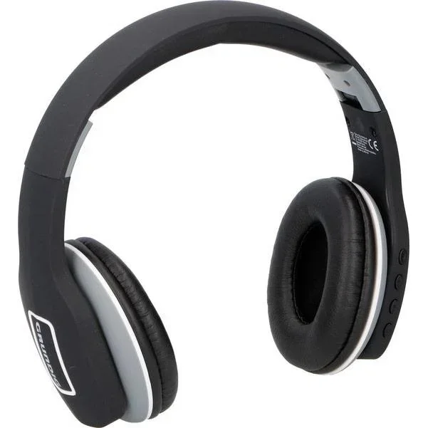 Drahtloser Kopfhörer - Stereo - Bluetooth - Mit Mikrofon - Schwarz