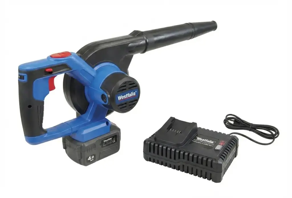 3 in 1 Akku-Turbo-Bläser 18 Volt Li-ion AMG 18 inklusive 1 Akku 4,0 Ah und Schnellladegerät
