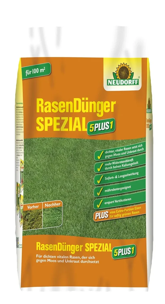 Rasendünger 5 Plus 1 - 10 kg