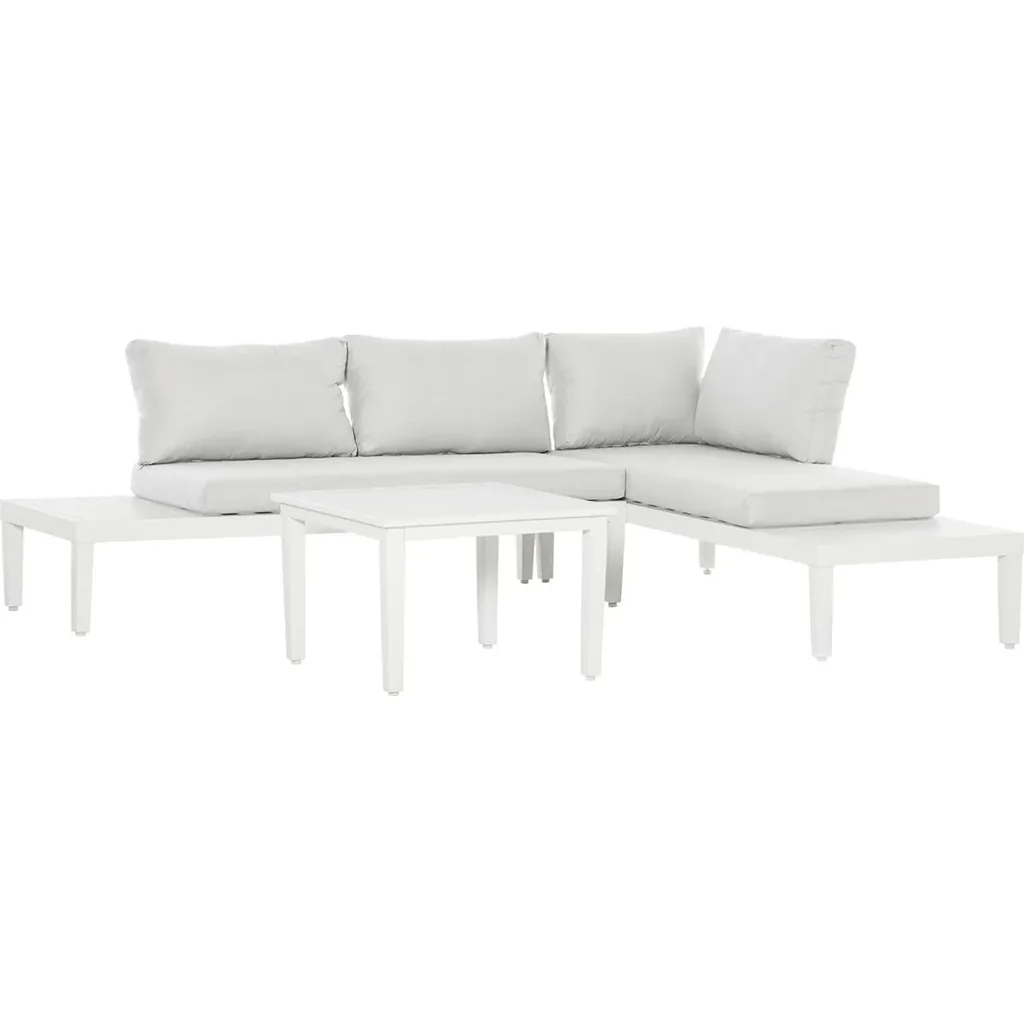 3-teiliges Gartenmöbel-Set mit Bei