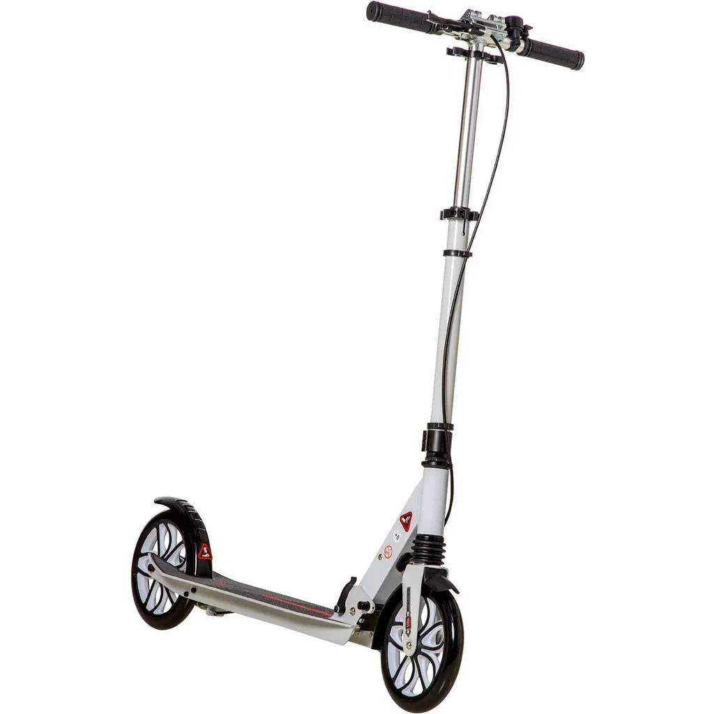 Scooter Kickscooter faltbar Roller Tretroller mit 200 mm rutschfesten Reifen für Erwachsene Kinder Teenager ab 14 Jahren