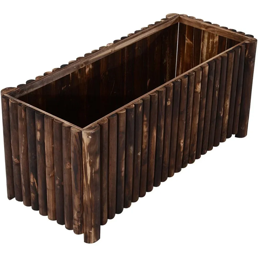 Hochbeet L120 x W50 x H50cm Pflanzkasten Gemüsebeet Holz