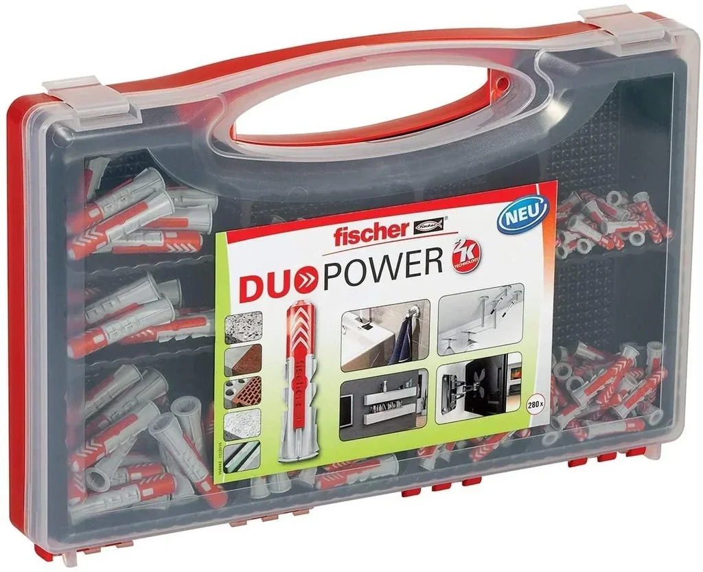 Universaldübel, RED-BOX mit DUOPOWER