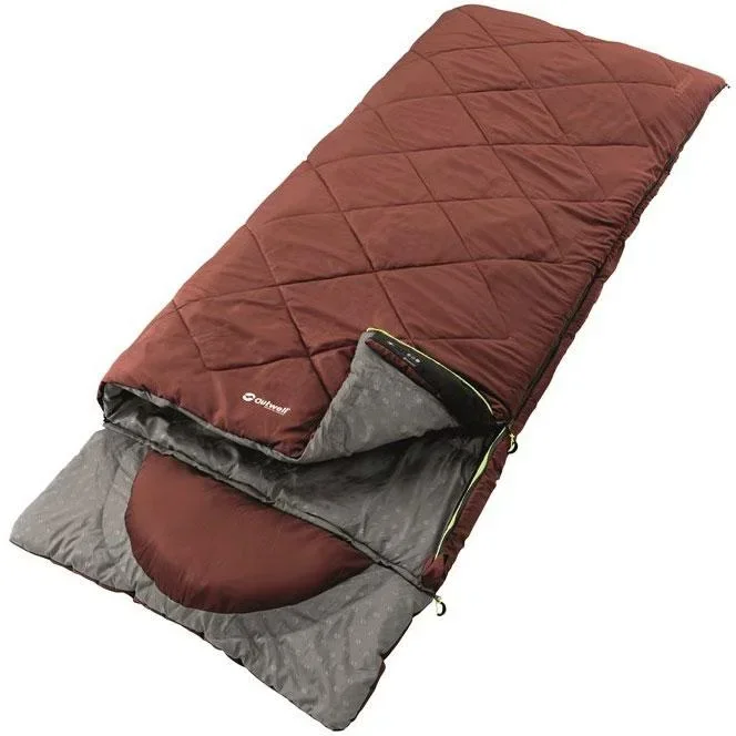 Contour roter Schlafsack
