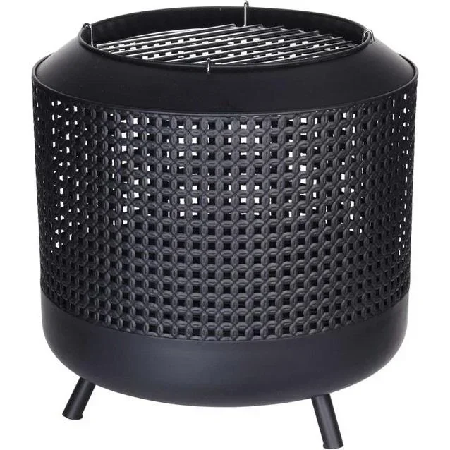 Ambiance Feuerkorb - Schwarz - 50 cm - 51 cm