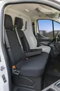 Passform Sitzbezüge Ford Transit für Doppelbank vorne aus Stoff ab BJ 05/2014 - heute