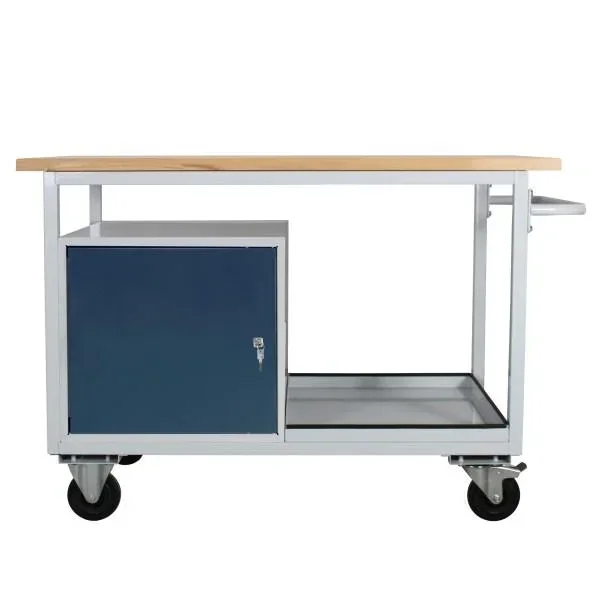 Mobile Werkbank / Tischwagen "EKO", 1 Tür, L1300xB600xH850mm