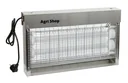 Elektrischer Fliegenvernichter EcoKill Inox IPX4, 2 x 15 Watt