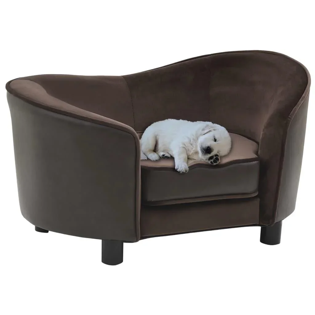 Hundebank 69x49x40 cm Plüsch und k