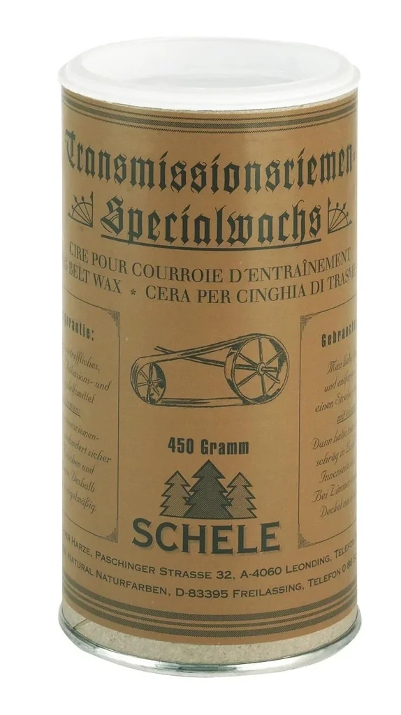 Treibriemenwachs, fest, 500 g