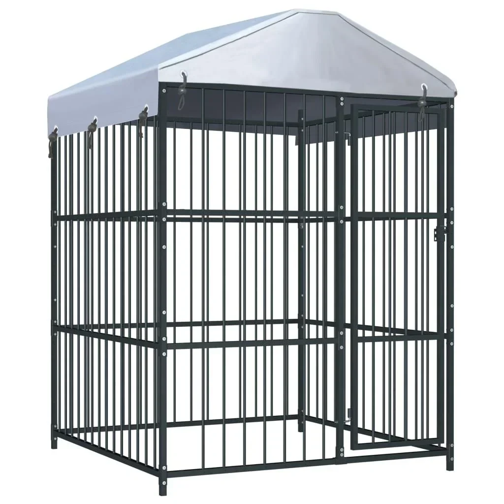 Hundehütte Outdoor mit Dach 150x150x200 cm