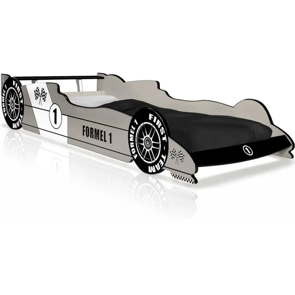 Kinderbett Formel 1 Silber