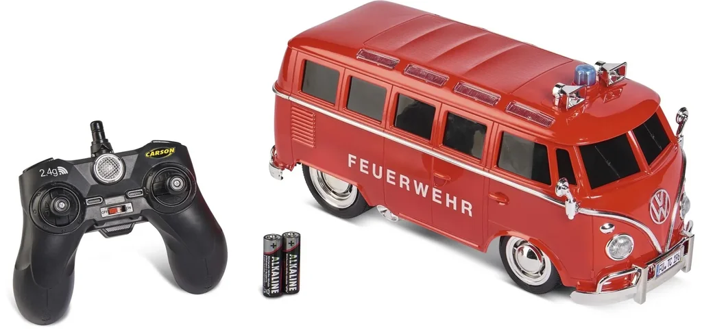 1:14 VW T1 Samba Bus Feuerwehr 100% RTR