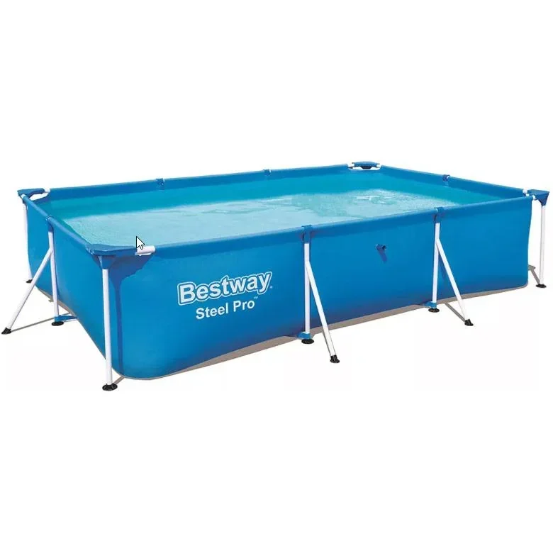 Steel Pro Stahlrahmen Pool - 300x201x66cm
