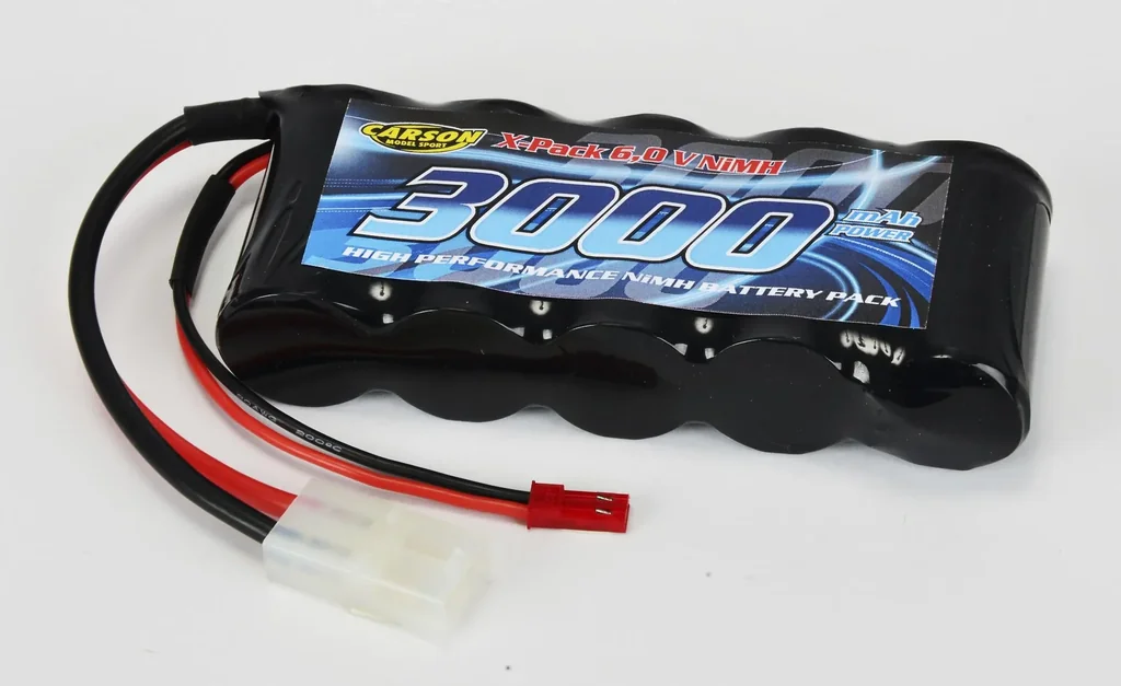 6V/3000mAh NiMH Empfängerakku TAM/BEC