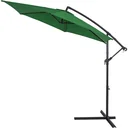 Sonnenschirm Aluminium Ø 300cm grün mit UV-Schutz 40+