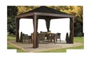 Pavillon Valencia 12 x 12 Holz-Edition