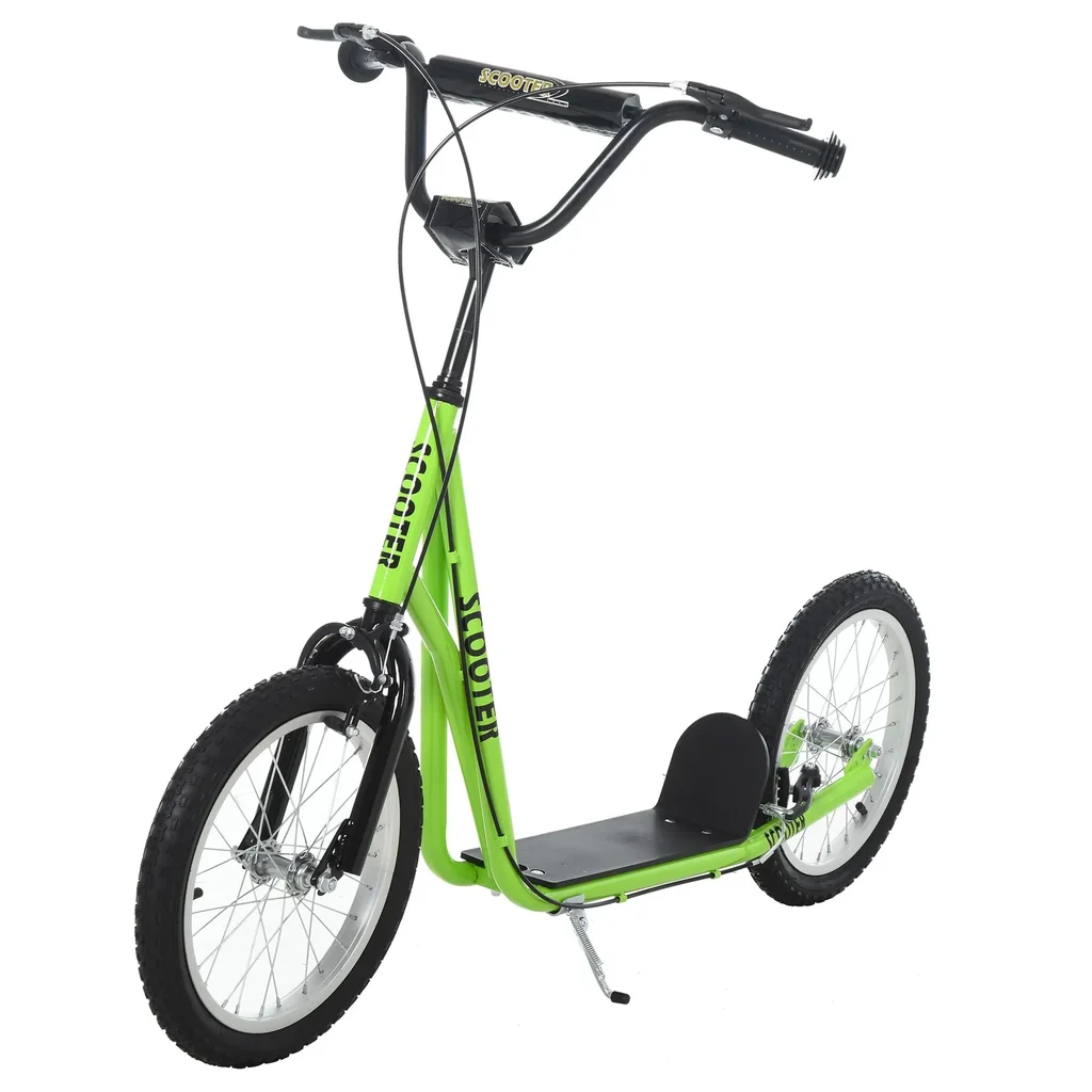 Kinderscooter mit Handbremse