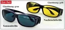 Tag- und Nacht-Überbrille 2er Set