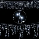 Weihnachtsbeleuchtung Lichterkette - 200 LED's - 10 m - innen und außen