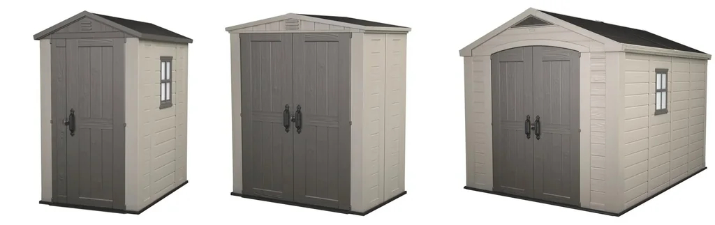 Kunststoff Gerätehaus FACTOR 6 x 3, Rauminhalt 3,1 m³