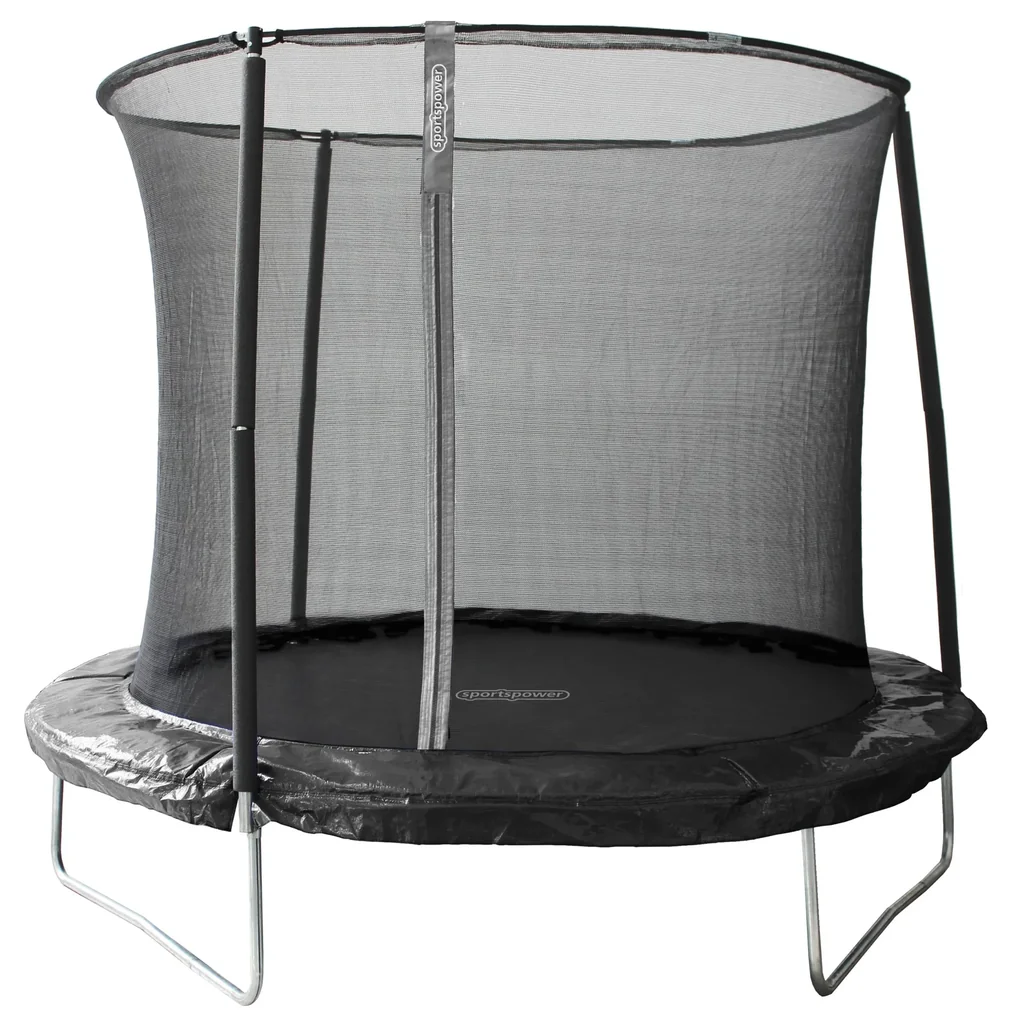 Trampolin Ø244 cm schwarz
