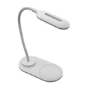 LED Schreibtischlampe mit QI Ladepad 5 Watt, Lichfarbe umschaltbar