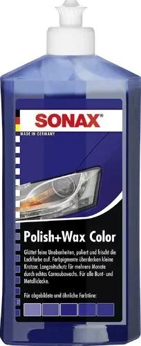 Polish+Wax Color blau 500 ml