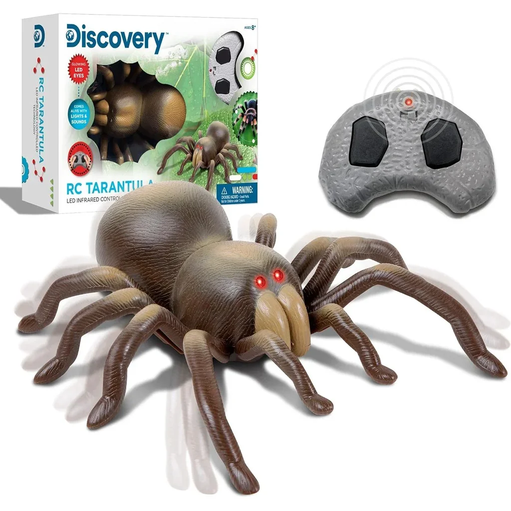 Discovery Kids RC Tarantula " " Spinne mit leuchtenden Augen und Sound
