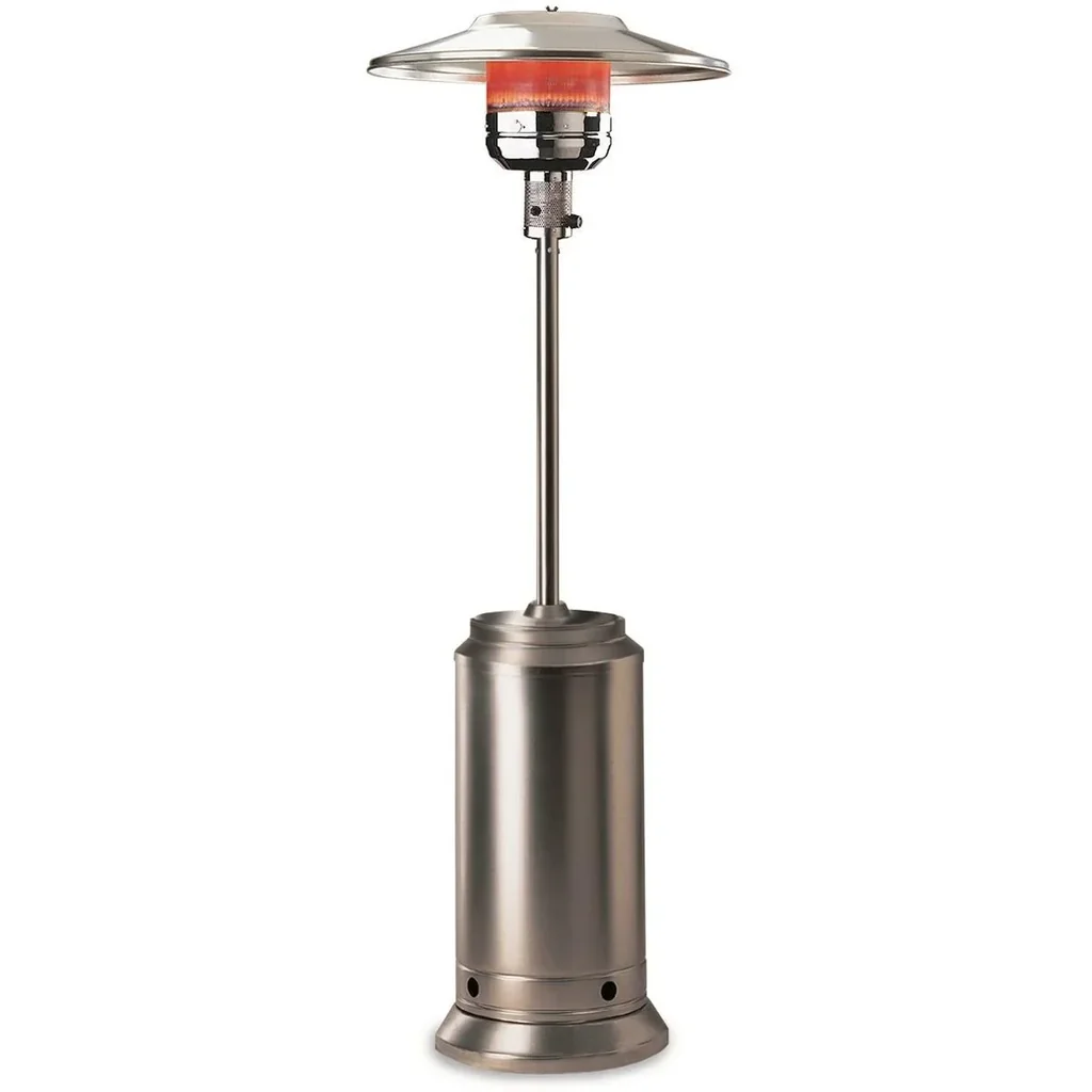Soleado Terrassenheizer - Pulverbeschichteter Stahl - Edelstahl - THG14000