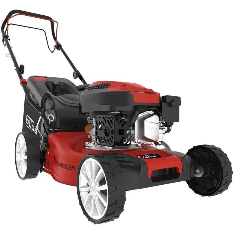 Benzin-Rasenmäher mit Radantrieb - 40,5 cm Schnittbreite - 6-fache Schnitthöhenverstellung - ECO WHEELER 413.2 R